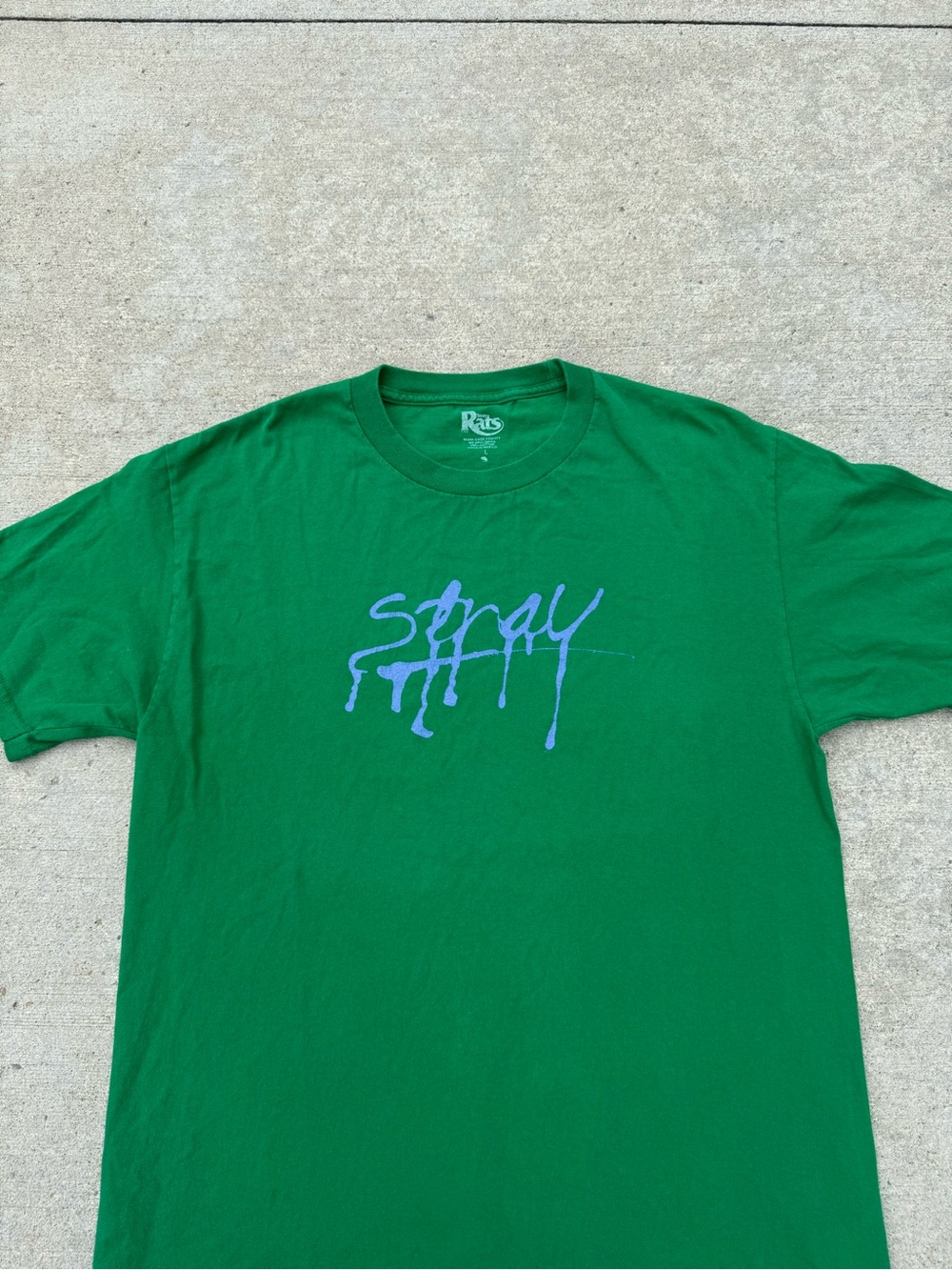 Stray Rats Graffiti Script Tee - Picture 3 of 6